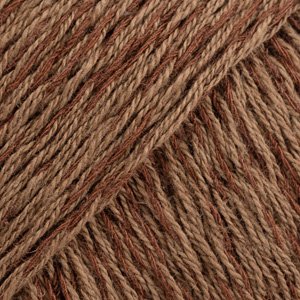 DROPS Belle Uni Colour garen - 50g - Kastanje (27)