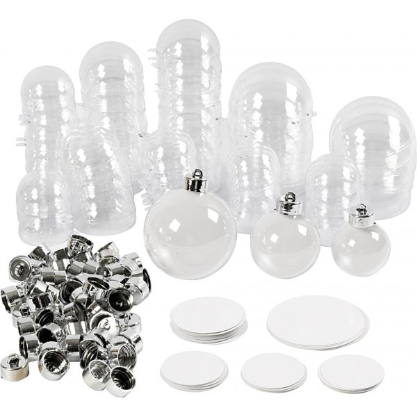 Decoratieve bal - Ø5/6/8 cm - 60 st Decoratieve bal - Ø5/6/8 cm - 60 st