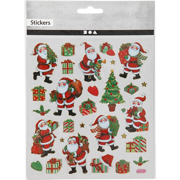 Stickers - klassieke kerstfiguren Stickers - klassieke kerstfiguren
