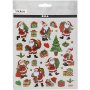 Stickers - klassieke kerstfiguren