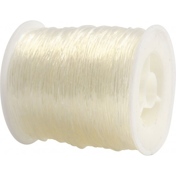 Elastisch sieradendraad - 1 mm - rond - 50 m