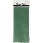 Vloeipapier - groen - 50 x 70 cm - 14 gr - 10 vellen
