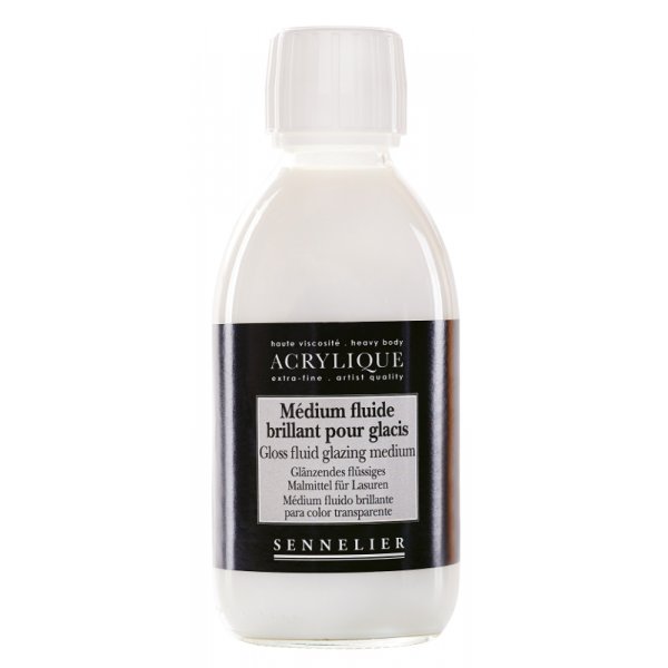Acrylmedium Sennelier - Glansvloeistof Glazing Medium