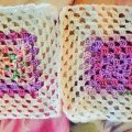 Klant imago Zachte Raggi 100g - Paarse print