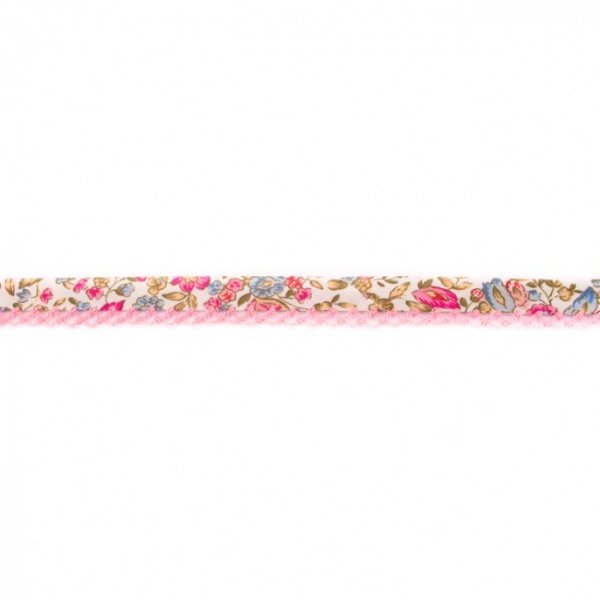 Bias - popeline, bloemen