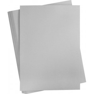 Gekleurd Karton - grijs - A2 - 180 gr - 100 vellen Gekleurd Karton - grijs - A2 - 180 gr - 100 vellen