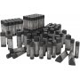 Transparante lijmstiften - diverse maten - 96 st