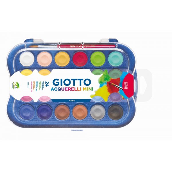 Aquarel Giotto Aquarelli Mini - 24-pack