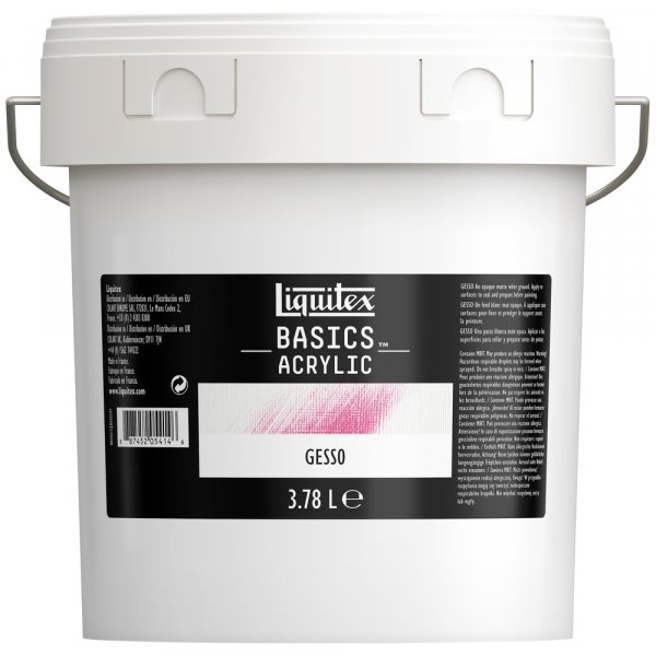 Acrylmedium - Liquitex Basics Acryl - Additief Gesso - 3,78L