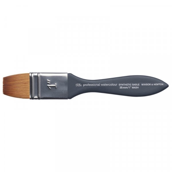 Synthetische borstel W&N Professional Watercolour - Wassen