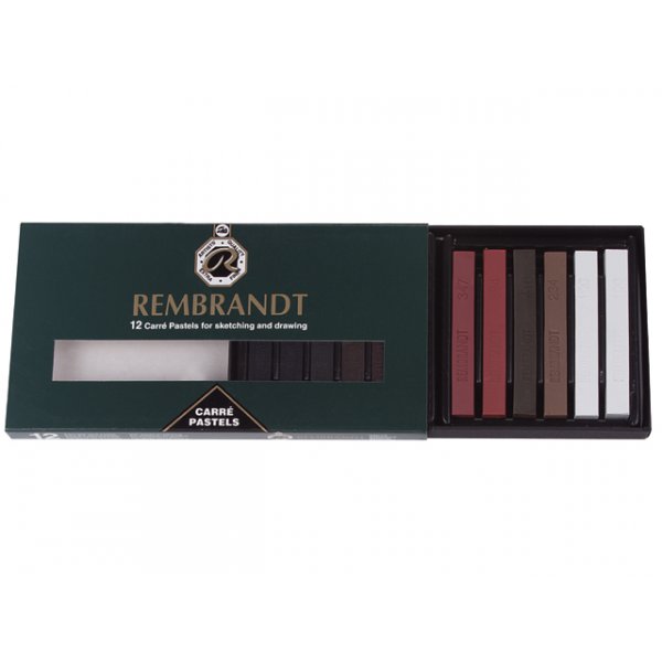 Rembrandt Carr Pastel in set - diverse tinten - 12 st