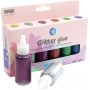 Glitterlijm Flessen 6P