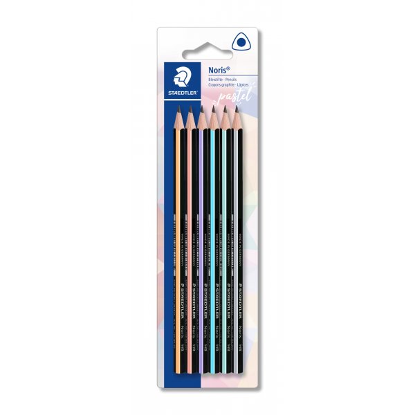Noris Trek Potloden HB Pastel - 6 potloden