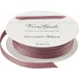Grosgrain lint - roze - 15 meter