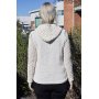Breipatroon - Gebreide hoodie van dubbel garen