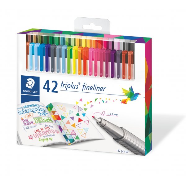 Fineliners Triplus - 42 pennen