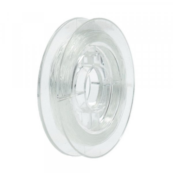 Elastisch draad 0,5 mm - helder transparant 10 m