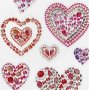Diamantstickers - harten