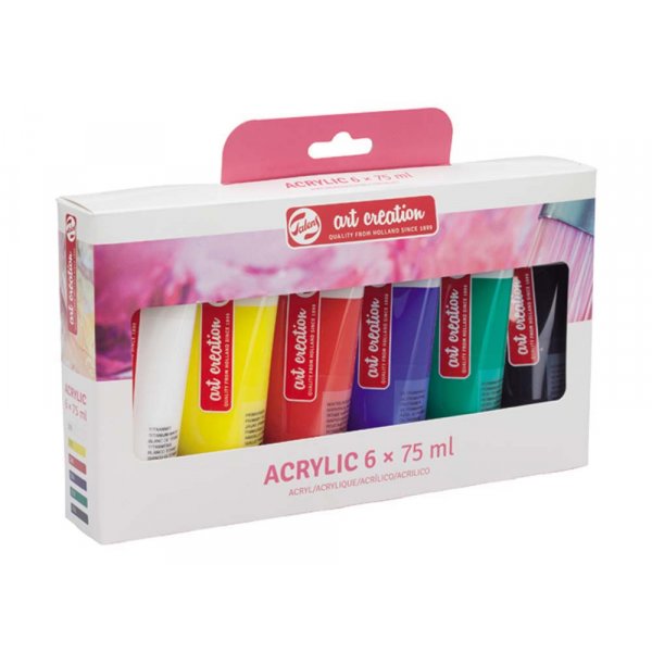 Acrylverf Art Creation Kleurset 75 ml - 6 kleuren
