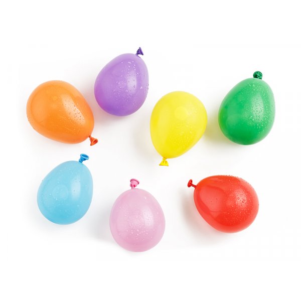 Pastelkleurige waterballonnen - 100 stuks