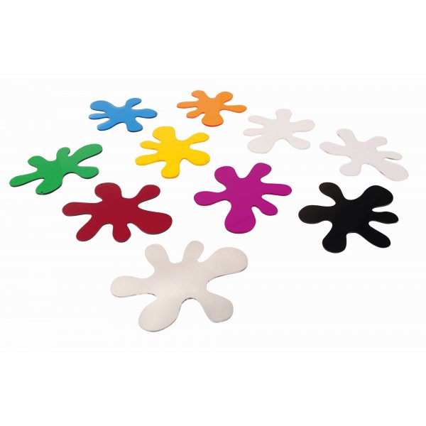 Transparante bloemen 10 st