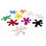 Transparante bloemen 10 st