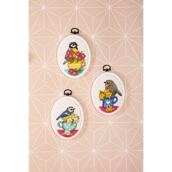 Borduurpakket Flexiboards - Koffietijd 3-pack