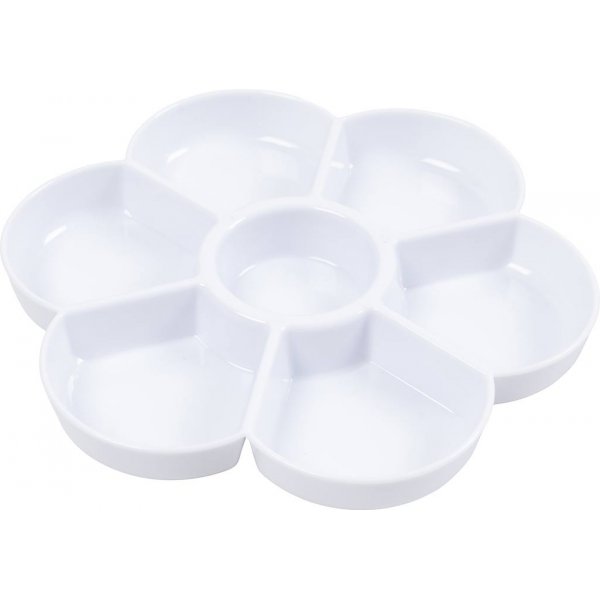 Bloemenpalet - wit Bloemenpalet - wit