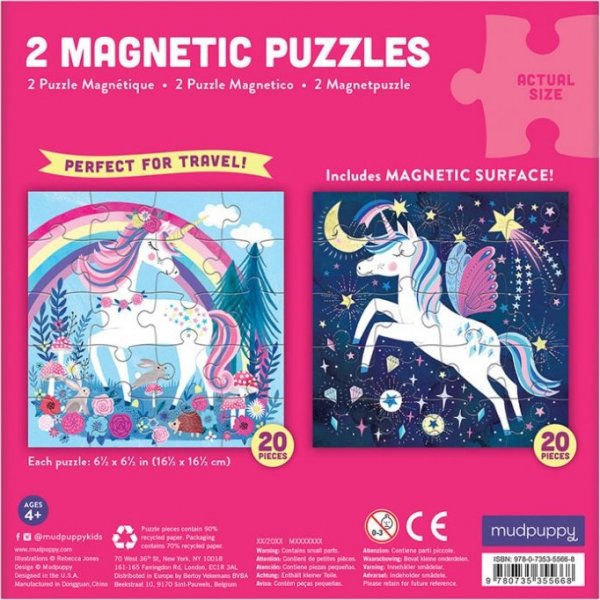 Magnetische puzzel - Magische Eenhoorn Magnetische puzzel - Magische Eenhoorn