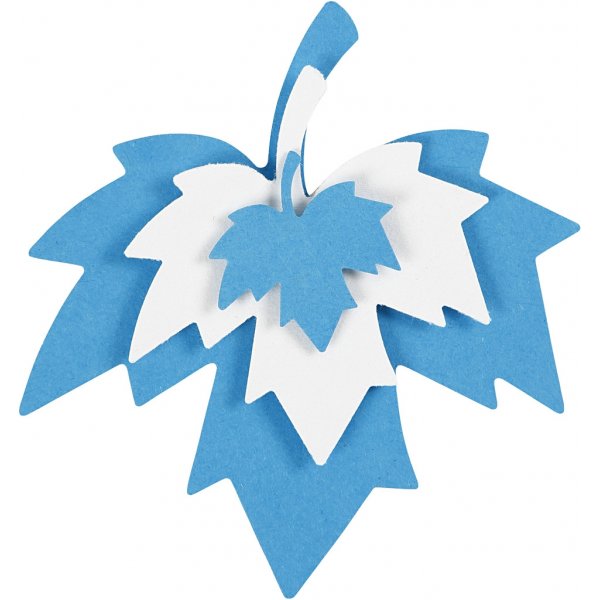 Laag-op-laag ponsen - Esdoornblad - 3 st