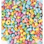 Houten kralen pastel 750 gr