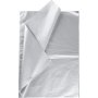 Vloeipapier - zilver - 50 x 70 cm - 14 gr - 6 vellen