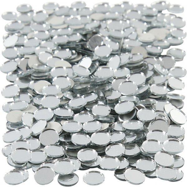 Spiegelmozaek - rond - 10 mm - 500 st