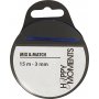Satijnen lint - donkerblauw - B3 mm - 15 m