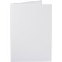 Kaart - wit - 10,5 x 15 cm - 10 st