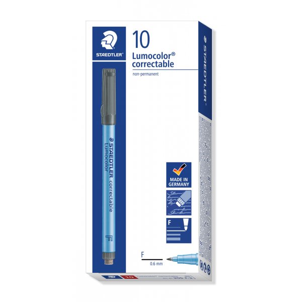 Markeerstift Uitwisbaar Lumocolor 0,6 mm