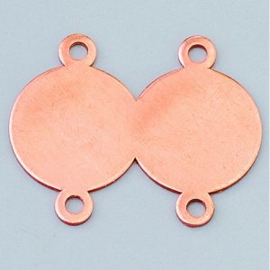 Hanger 21 x 27 mm - rond dubbel 4-gaats Hanger 21 x 27 mm - rond dubbel 4-gaats