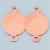 Hanger 21 x 27 mm - rond dubbel 4-gaats