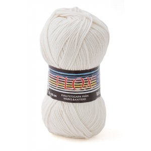 Flox garen - 50g - Gebroken wit (2034) Flox garen - 50g - Gebroken wit (2034)