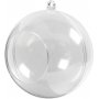 Decoratieve bal met gat - 8 cm - 5 st