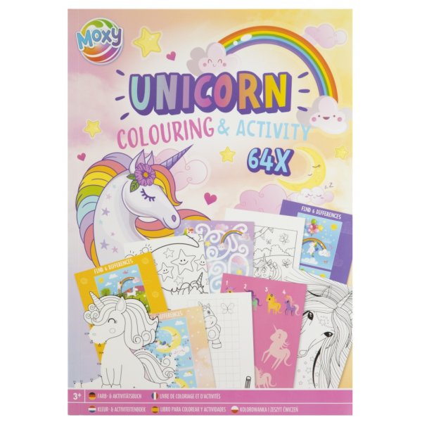 Kleur- en activiteitenboek - Eenhoorn Kleur- en activiteitenboek - Eenhoorn