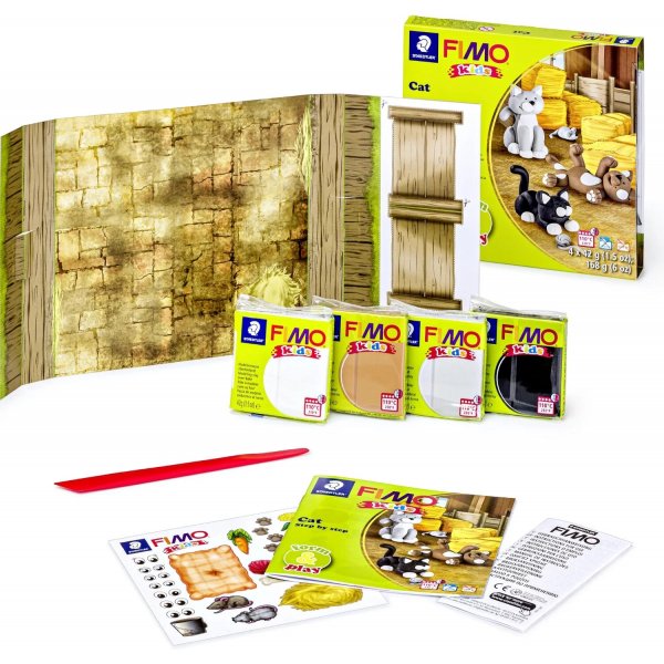 Modelset Fimo Kids Form&Play - Cat