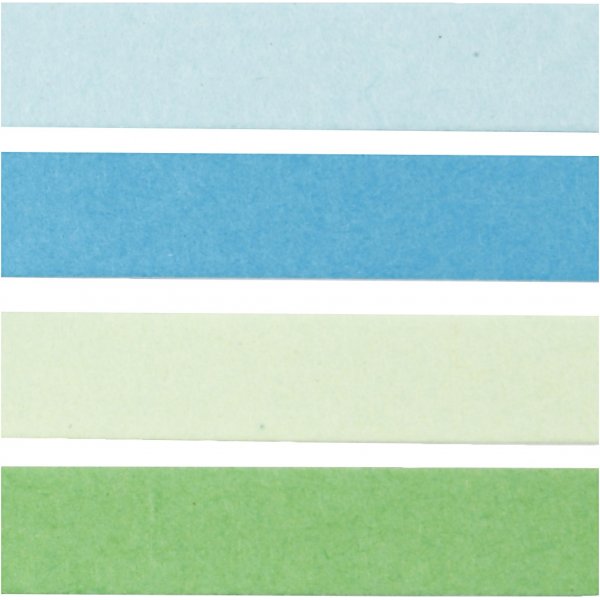 Quilling strips - blauw - groen - limoengroen - turkoois - 100 st Quilling strips - blauw - groen - limoengroen - turkoois - 100 st