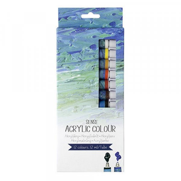 Acrylverf Sense - 12 kleuren
