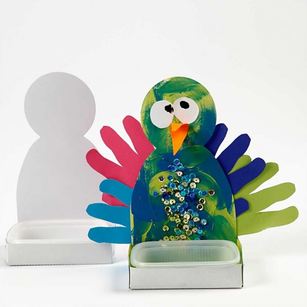 Figuurvormige kweekdozen - wit - 6 st