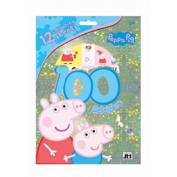 Stickers 100 stuks - Peppa Pig