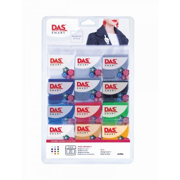 DAS Smartset 12x28,5 g - Primaire kleuren