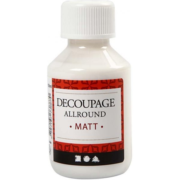 Decoupagelak - allround - mat - 100 ml Decoupagelak - allround - mat - 100 ml