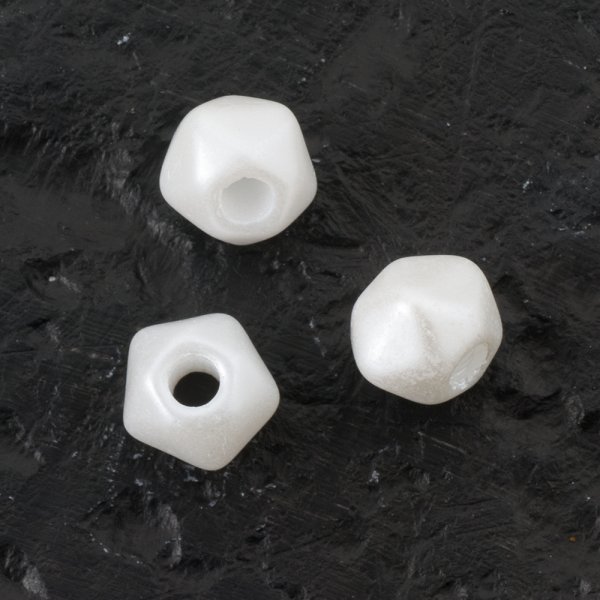 Glaswaskralen 7 mm Wit - 20 st
