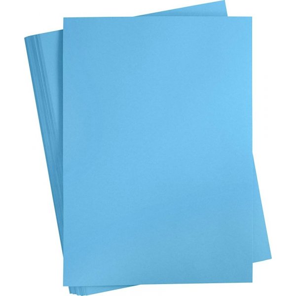 Gekleurd karton - turkooisblauw - A2 - 180 gr - 100 vellen